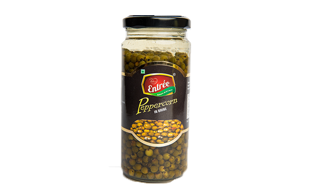 Vishaal Entree Peppercorn in Brine    Glass Jar  250 grams